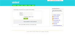 Desktop Screenshot of affiliate.winhost.com